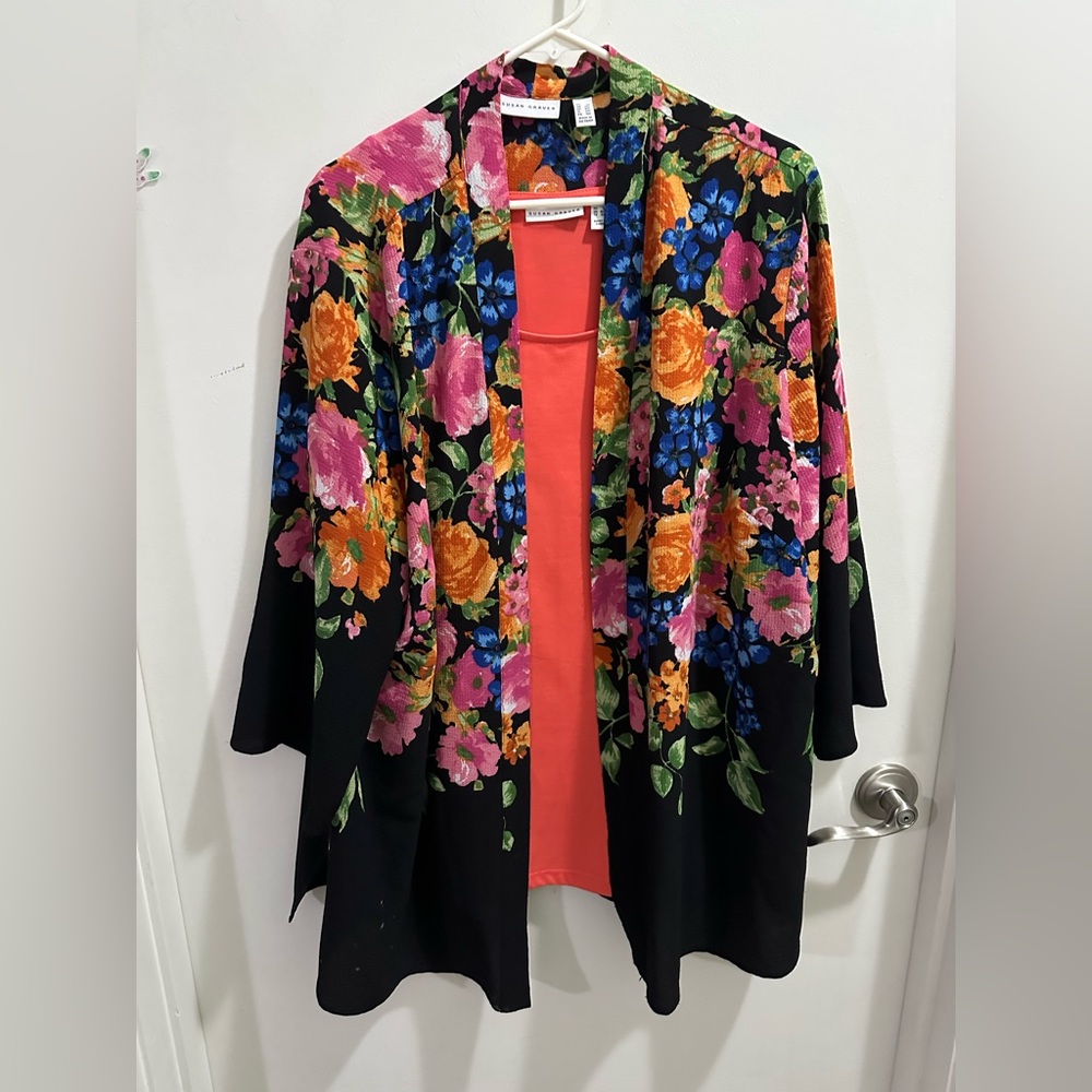 2x/3x two piece set-Susan Graver